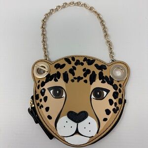 Kate Spade New York Run Wild Leopard Print Coin Purse